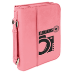 pink leatherette bible cover