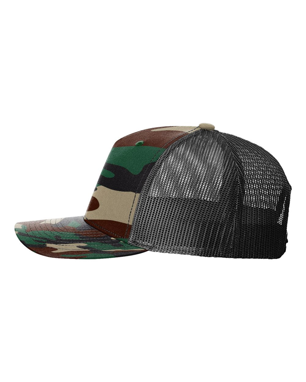 Richardson - Printed Five-Panel Trucker Cap - 112PFP