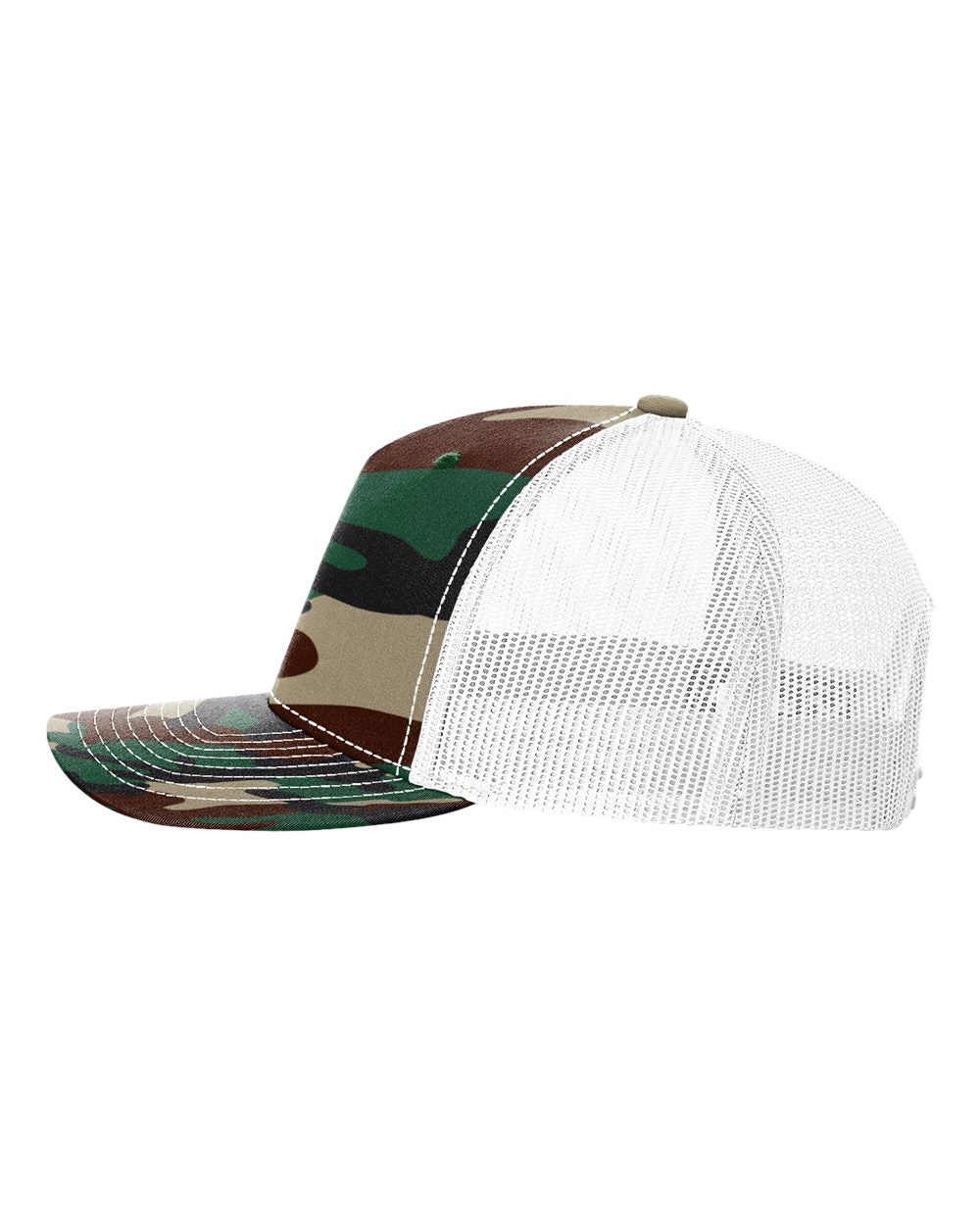 Richardson - Printed Five-Panel Trucker Cap - 112PFP