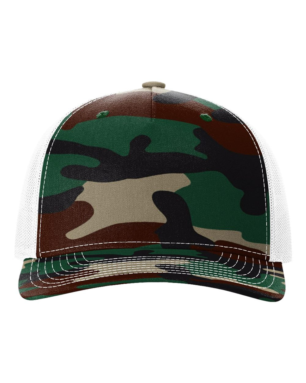 Richardson - Printed Five-Panel Trucker Cap - 112PFP