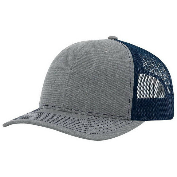  gray and navy blue cap 