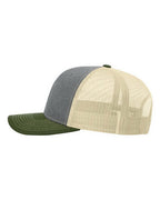 gren gray and cream cap
