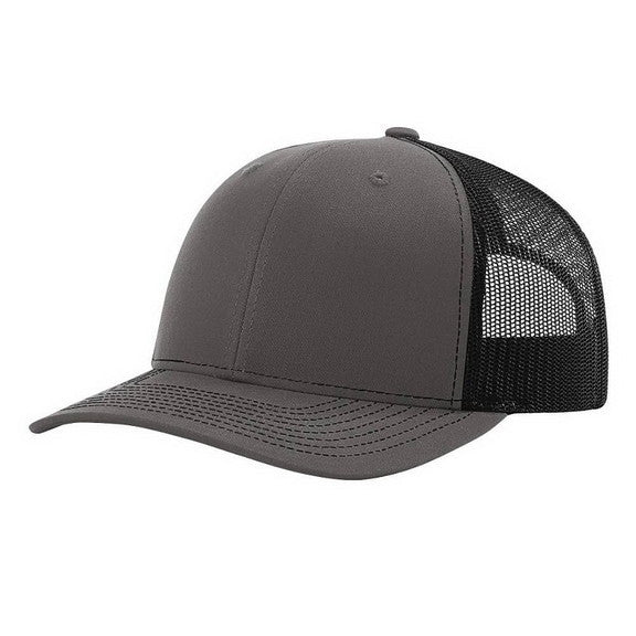 dark gray and black cap 