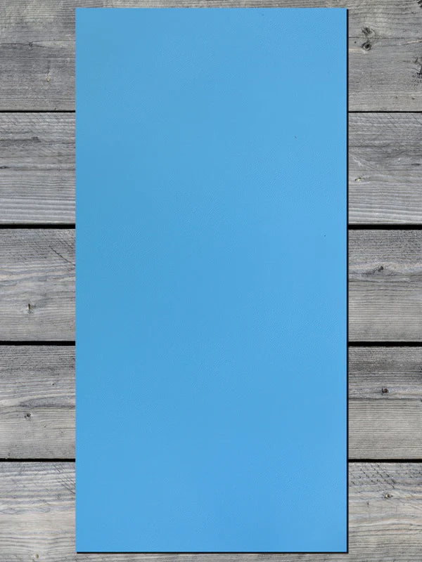 sky blue leatherette swatch